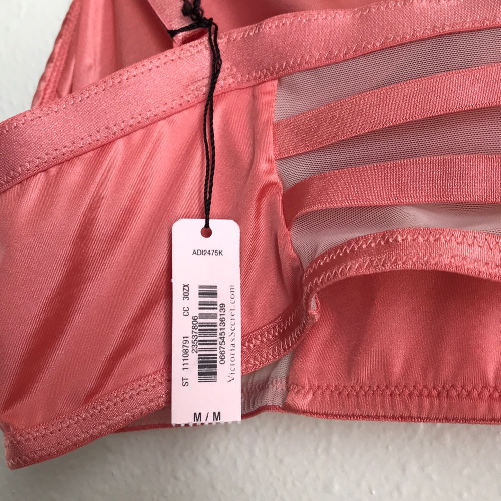 NWT Victoria’s Secret Strappy Mesh Long Line Bra - Picture 5 of 5